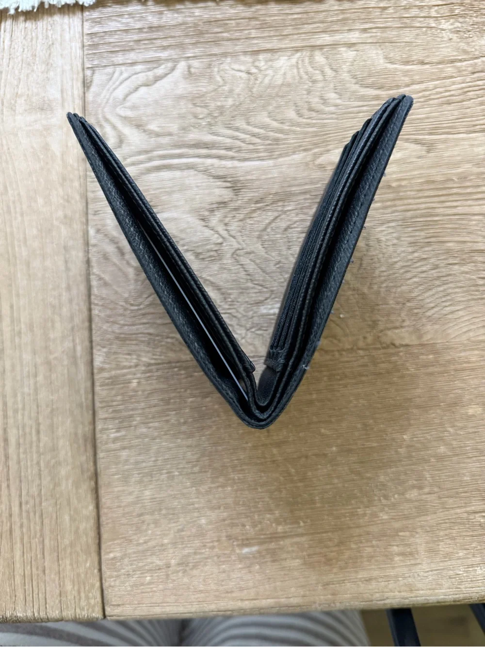 Louis Vuitton Black Damier Graphite Bi-Fold Wallet -slim